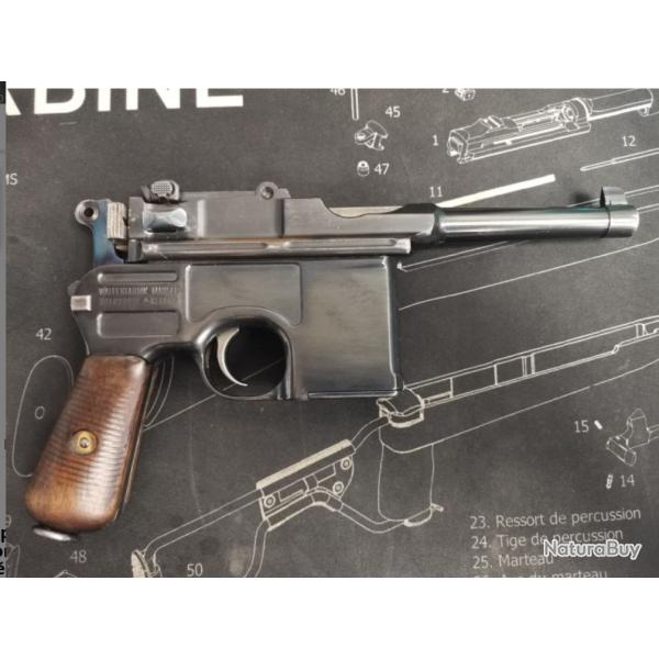 Pistolet MAUSER C96 "BOLO" MODELE 1920