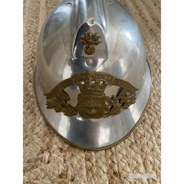 Casque pompier de la ville de Le Cateau