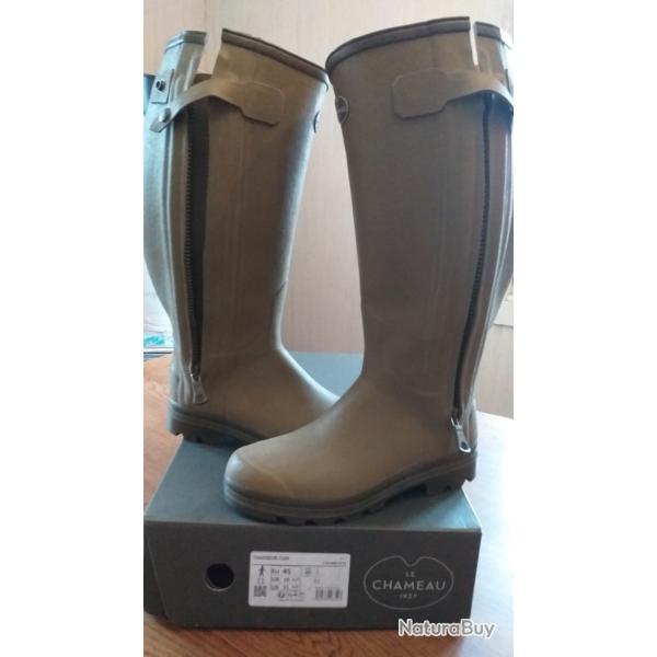 Bottes Chasseur cuir LE CHAMEAU