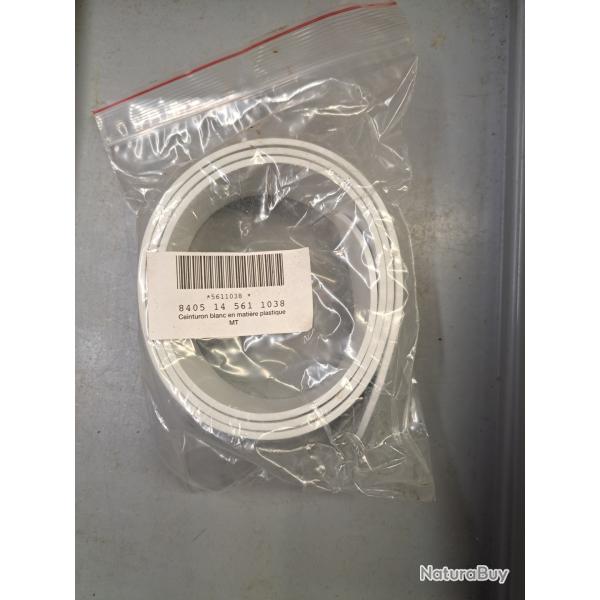 Ceinturon blanc parade marine nationale