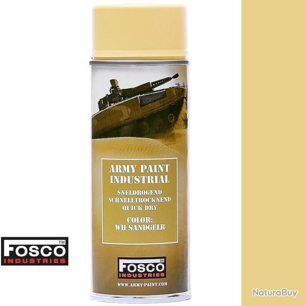 Bombe peinture militaire mate Fosco - SANDGELB 400ml