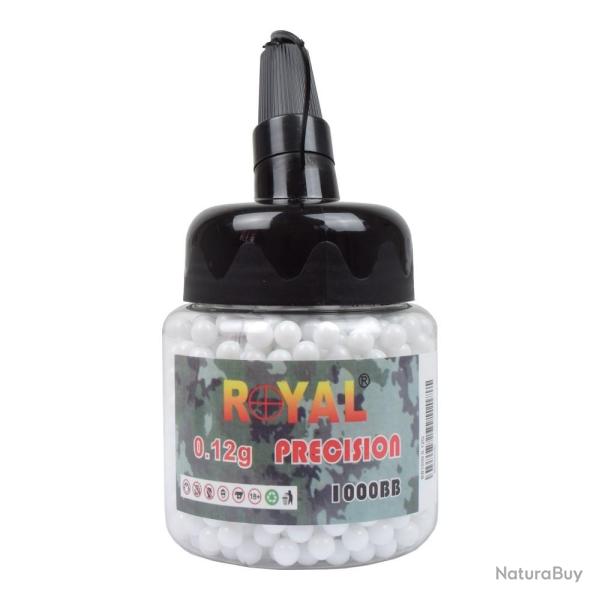 AIRSOFT 6mm BALL PELLETS 0.12g BIBERON 1000