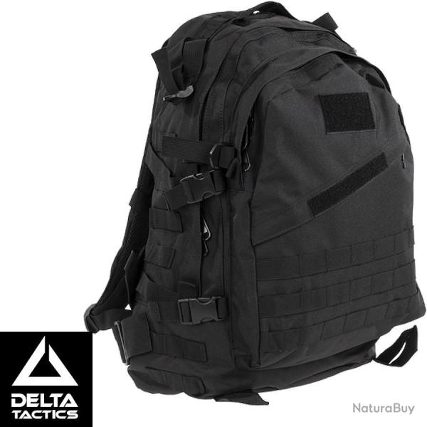 Sac � dos tactique 30L noir MOLLE - Delta Tactics