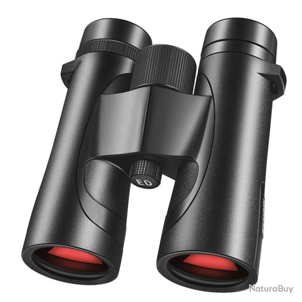 Jumelles Luxun ED 10x42 - Prismes BAK-4 Lentilles Extra Basse Dispersion �tanches IPX7