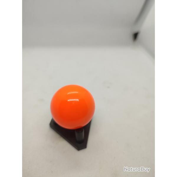 Boule blaser et maral orange fluo brillant