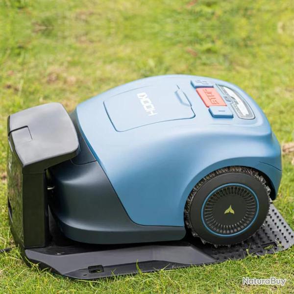 Tondeuse robotis�e moteur sans balais 3000 RPM Hauteur de coupe r�glable 20-55 mm Largeur 19 cm Batt