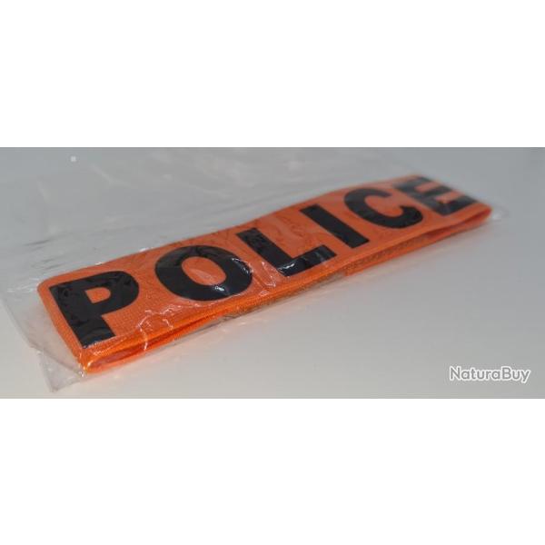 FIN R�DUC NOUVEAU! BRASSARD " POLICE " FACTICE VENTE LIBRE POUR ROLEPLAY F�TES PRIV�ES / NEUF.