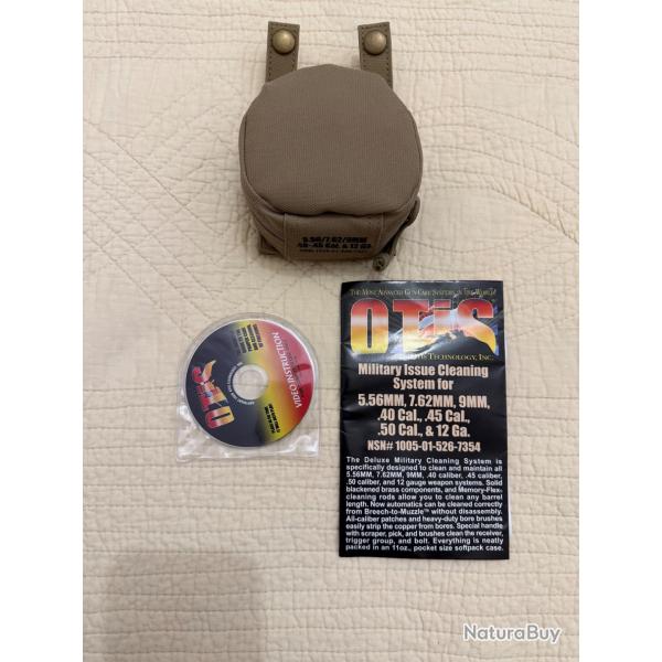 Kit de nettoyage Otis Sniper cal 7.62 / 5.56 / 9MM / 40 / 45 / 50 / 12 /.  - 32 pieces