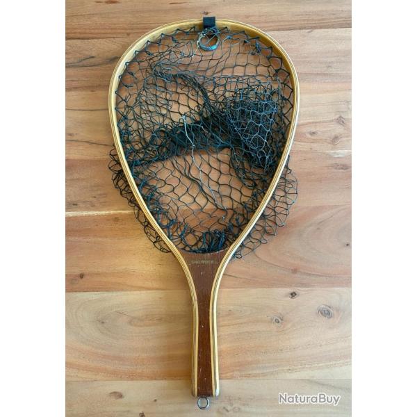 Epuisette vintage bois Snowbee