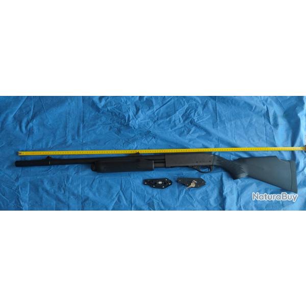 Fusil a pompe Remington 870 calibre 12/76 canon ray� cat�gorie C