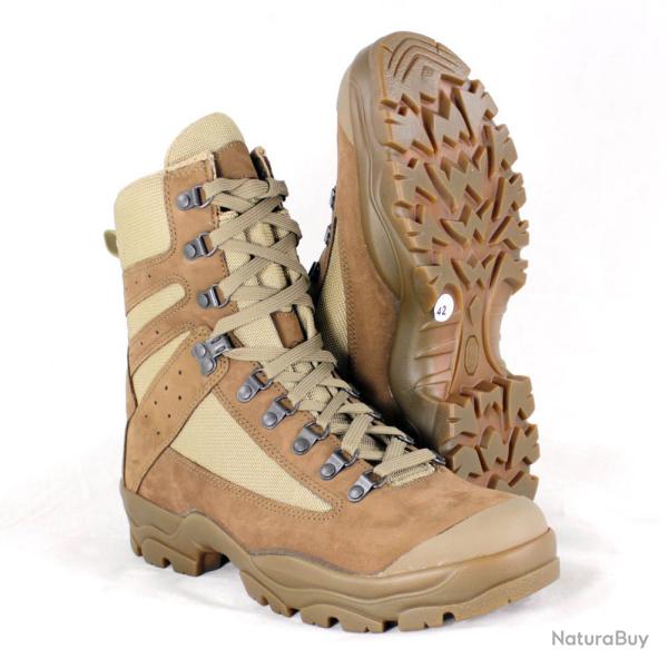 Chaussures de combat F�lin pour zone chaude d�sertique Version 2- original armee francaise