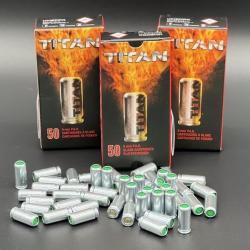 3X Bo&icirc;tes de 50 balles &agrave; blanc Titan 9mm PAK