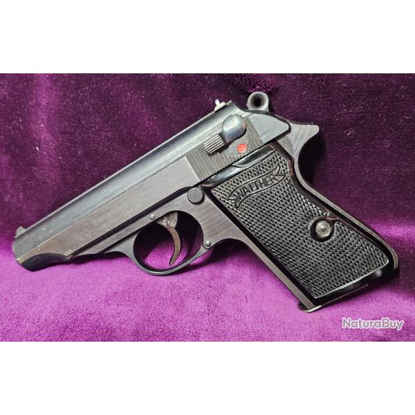 MINIST�RE des FINANCES, WALTHER MOD PP, Zella-Mehlis, 1944, calibre 7,65br, Cat�gorie B