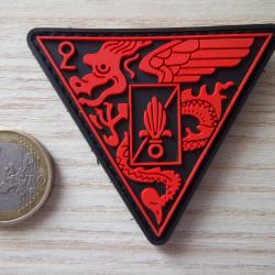 &eacute;cusson PVC 2e r&eacute;giment &eacute;tranger de parachutistes insigne collection militaire