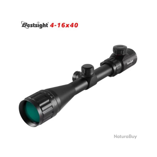 4-16X40 AOE optique chasse lunette de vis�e point rouge et vert �clair� vue fusil port�e Sniper Gear