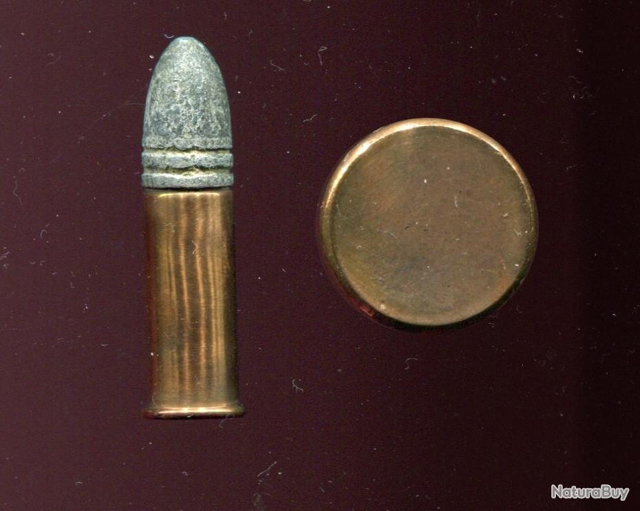 .46 Carbine Rimfire - étui cuivre de 28.1 mm - Très rare cartouche USA ...