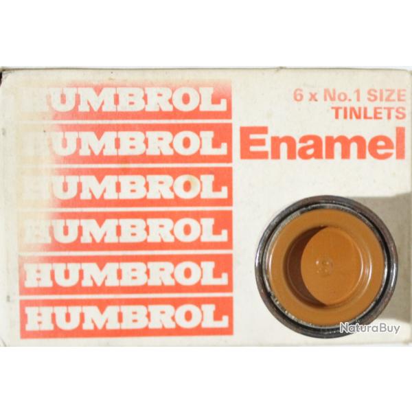 Pot de peinture Humbrol - Enamel No 9 Tan - 1/2 Oz