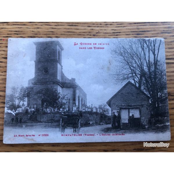 Carte postale: Nompatelize (Vosges)  1914-1918