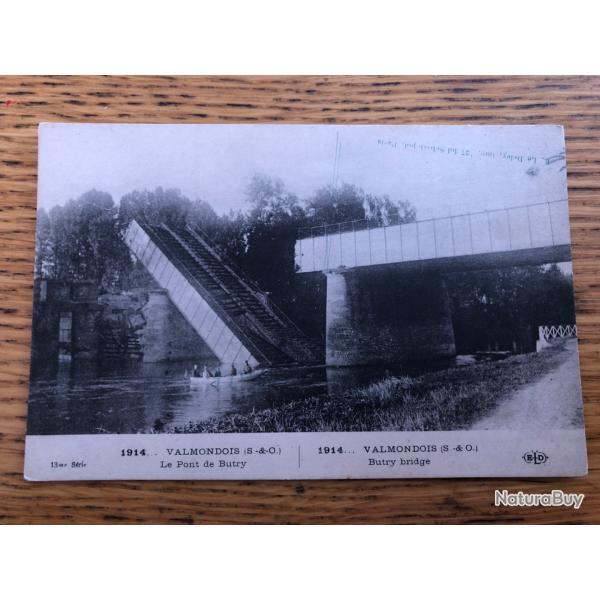 Carte postale: Valmondois, Le Pont de Butry