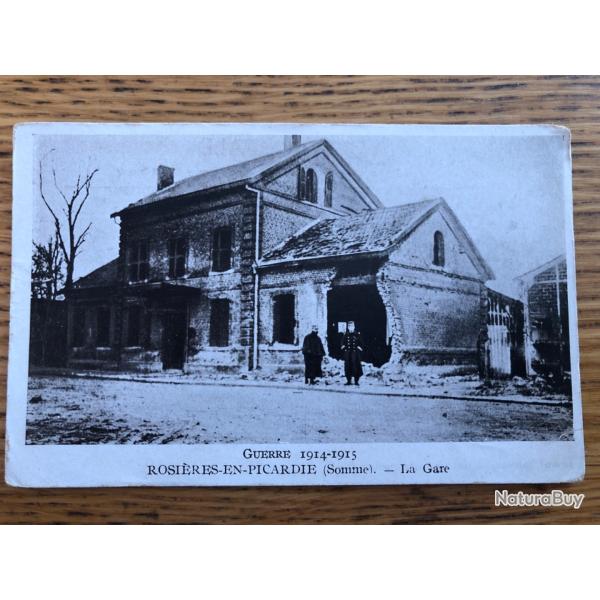 Carte postale: Rosi�res-en-Picardie (Somme) 1914-1915