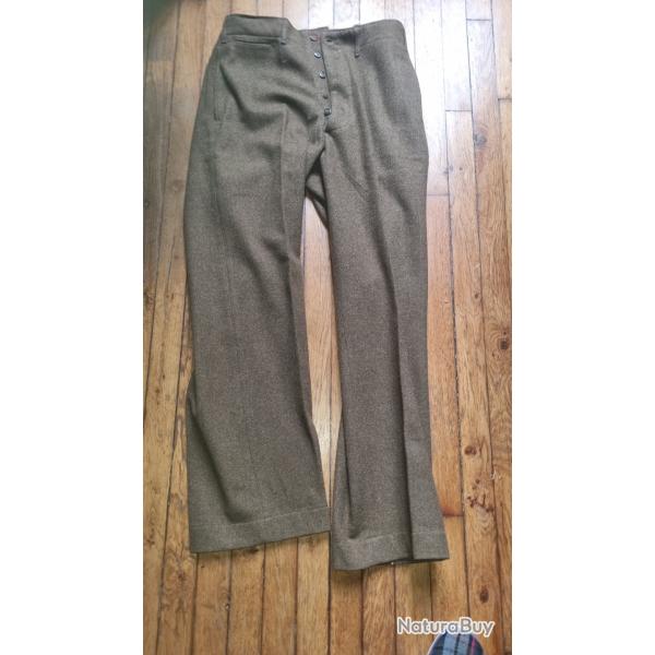 Pantalon US pr�coce 1935 WW2 GI