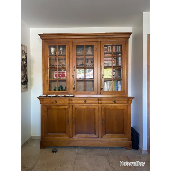 Vaisselier Louis Philippe en merisier massif