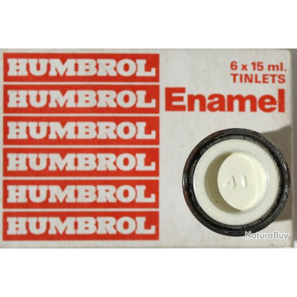 Pot de peinture Humbrol - Enamel No 41 Ivory - 1/2 Oz