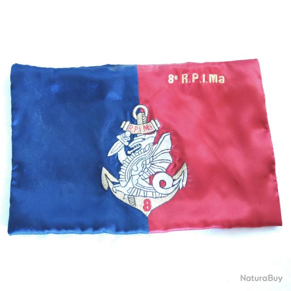 Fanion 8e RPIMA brod canetille
