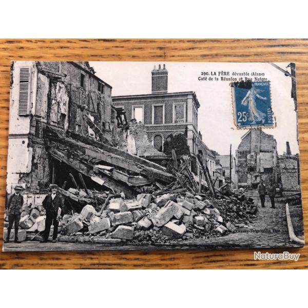 Carte postale: La F�re (Aisne) 1914-1918