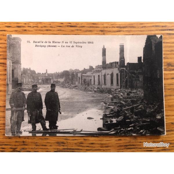 Carte postale: Revigny (Meuse) 1914