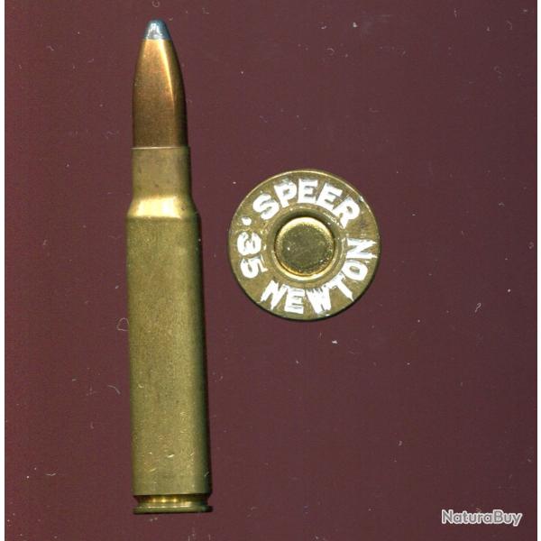 .35 Newton - marquage : SPEER .35 NEWTON- balle cuivre pointe plomb