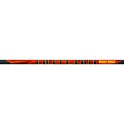 Fl&egrave;che mont&eacute;e Outlaw 0,005 pouce avec plumes naturelles Black Eagle 600 x 6