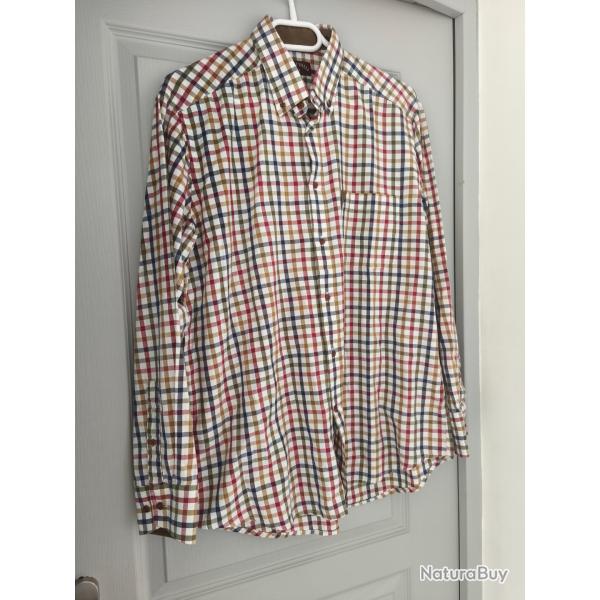 Chemise carreaux