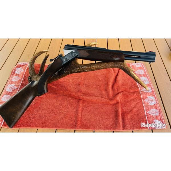 Fusil FAIR Premier Traqueur Slug Battue Extracteur 12/76 46 cm Mono D�tente