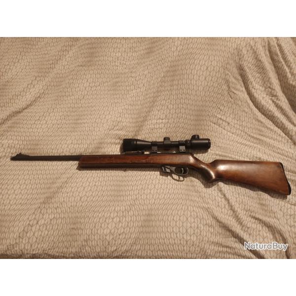 Carabine unique audax T Vend ou �change22 LR short!!!! VENDU sans lunettes !!!