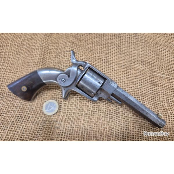 Rare REVOLVER ALLEN & WHEELOCK SIDEHAMMER cal 32 RF NO SMITH COLT ETC