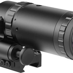 Loupe Feyeachi M37 1,5x-5x pour Viseur Point Rouge Montage Basculant Lat&eacute;ral Focus R&eacute;glable