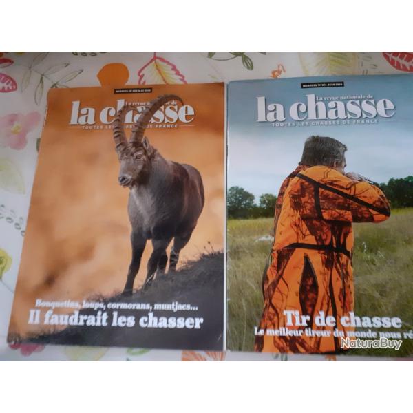 revue nationale de la chasse 2 numeros de 2019