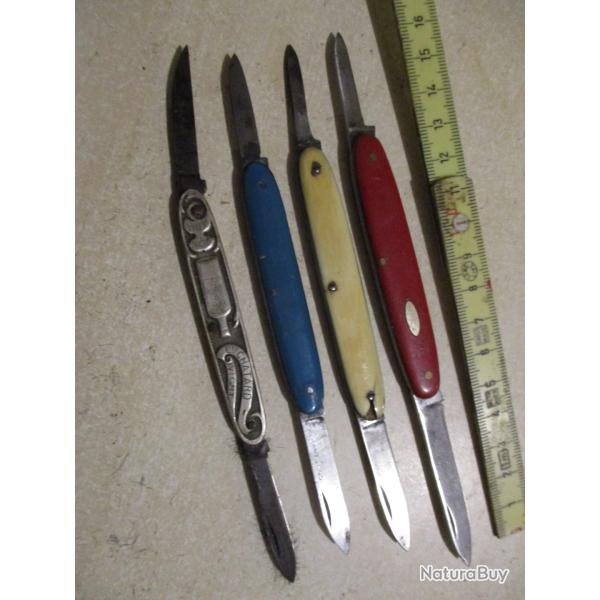 4 petits taille plume