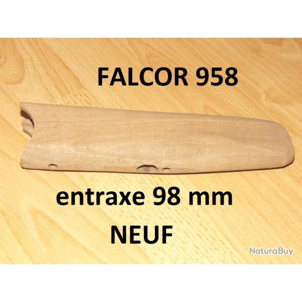 devant bois NEUF fusil FALCOR 958 � vernir entraxe 98mm MANUFRANCE - VENDU PAR JEPERCUTE (S25B6)