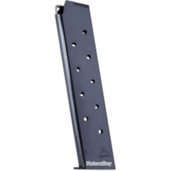 Chargeur MEC-GAR 1911 11 coups .45 ACP  (Noir ou Nickel) 1911 Full - 11 coups - Noir
