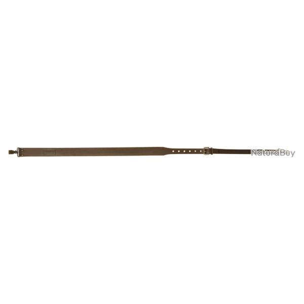 Bretelle fusil en cro�te de cuir, mousquetons - Country Sellerie