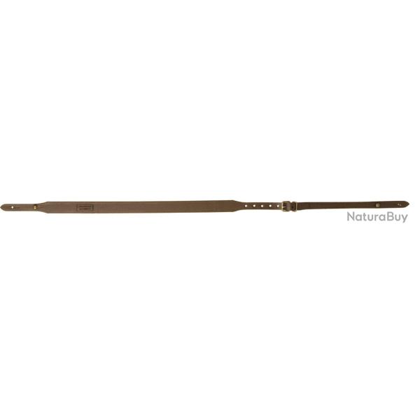Bretelle fusil en cro�te de cuir, boutons - Country Sellerie