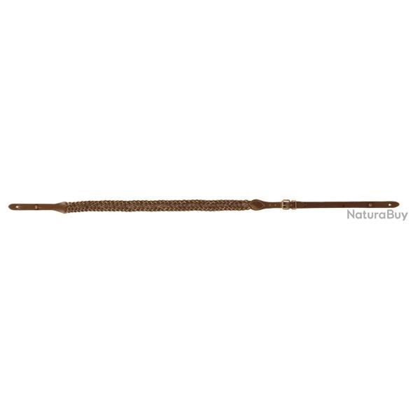 Bretelle fusil cro�te tress�e 7 brins - Country Sellerie