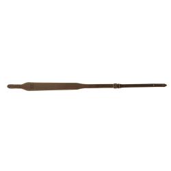 Bretelle carabine en cro&ucirc;te de cuir, boutons - Country Sellerie