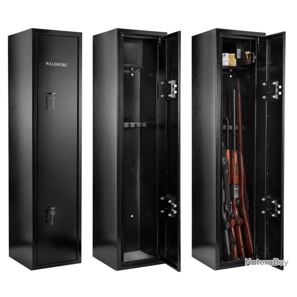Coffre first 7 armes 2 clefs et 2 serrures - Waldberg