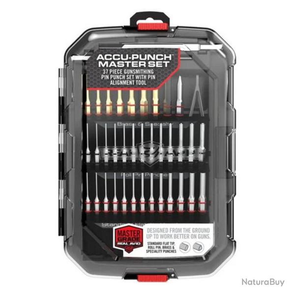 Set de chasse goupille REAL AVID 37 pi�ces