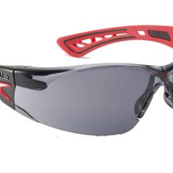 Lunettes BOLLE RUSH+ Platinum verres fum&eacute;s noir