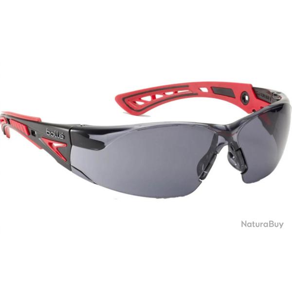 Lunettes BOLLE RUSH+ Platinum verres fum�s noir