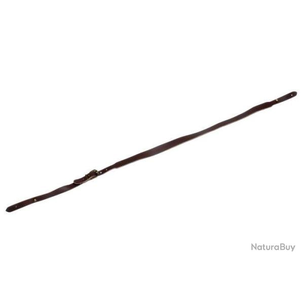Bretelle plate croute larg 25 mm � boutons